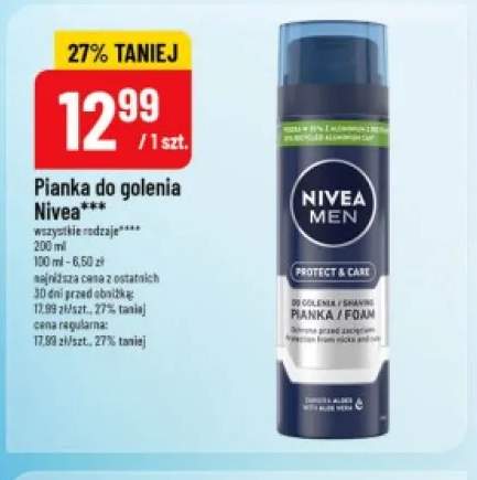 Pianka do golenia Nivea