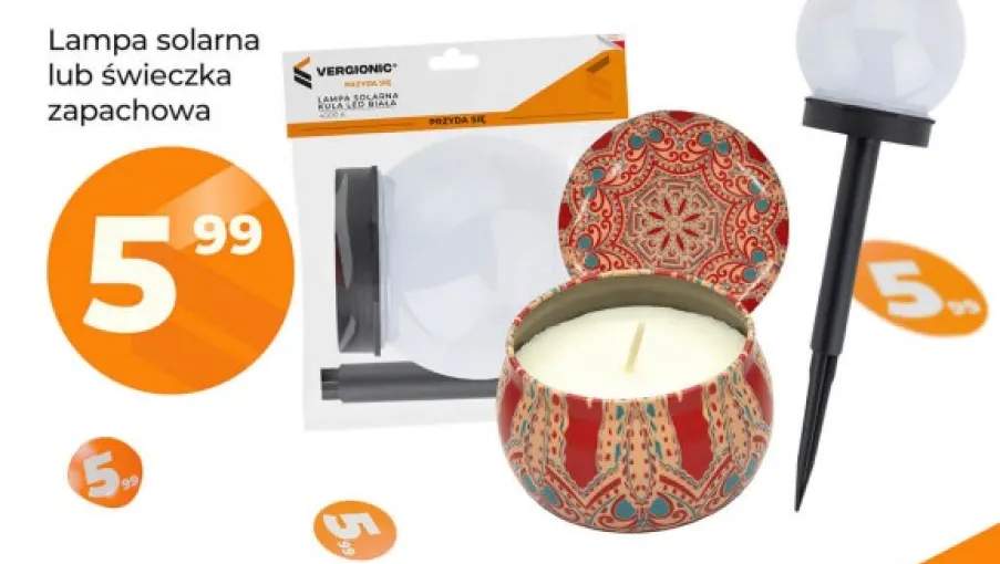 Lampa solarna Vergionic +1 wariant