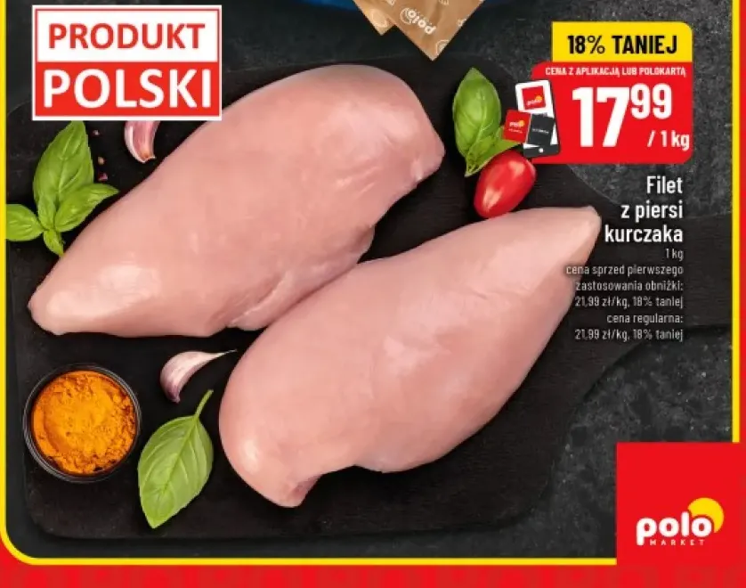 Filet z piersi kurczaka