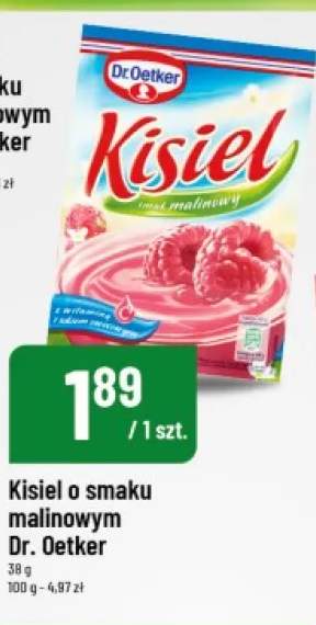 Kisiel o smaku malinowym Dr. Oetker