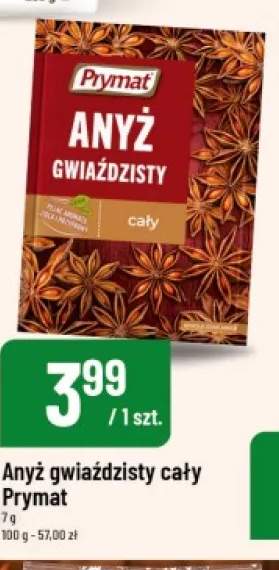 Anyż gwiaździsty cały Prymat