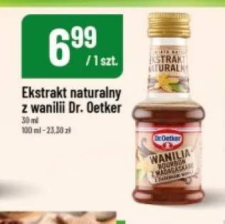 Ekstrakt naturalny z wanilii Dr. Oetker
