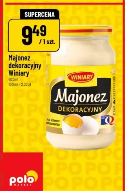 Majonez dekoracyjny Winiary