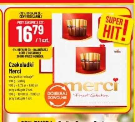 Czekoladki Merci