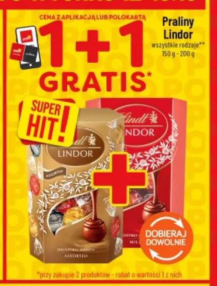 Praliny Lindor