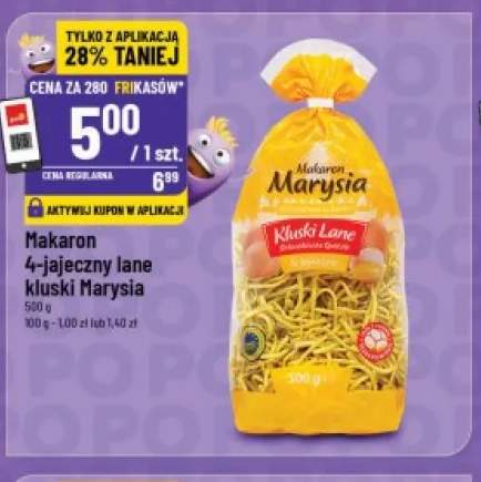 Makaron 4-jajeczny lane kluski Marysia