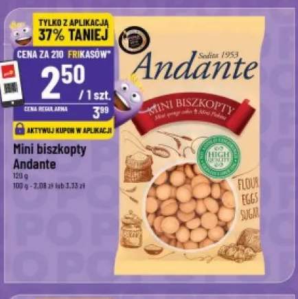 Mini biszkopty Andante