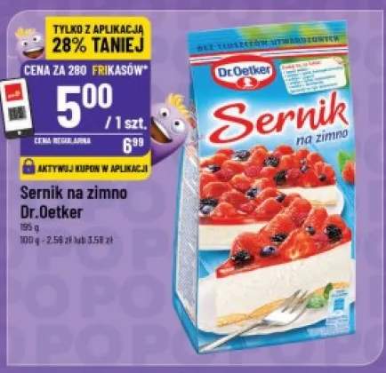 Sernik na zimno Dr.Oetker