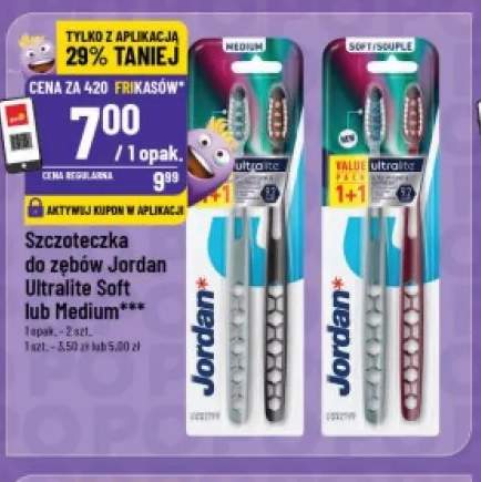 Szczoteczka do zębów Jordan Ultralite Soft +1 wariant