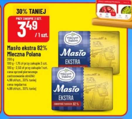 Masło ekstra Mleczna Polana 82%