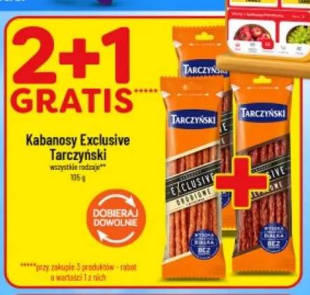 Kabanosy Exclusive drobiowe Tarczyński +1 wariant