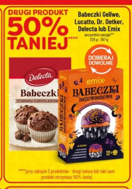 Babeczki Gellwe +4 warianty