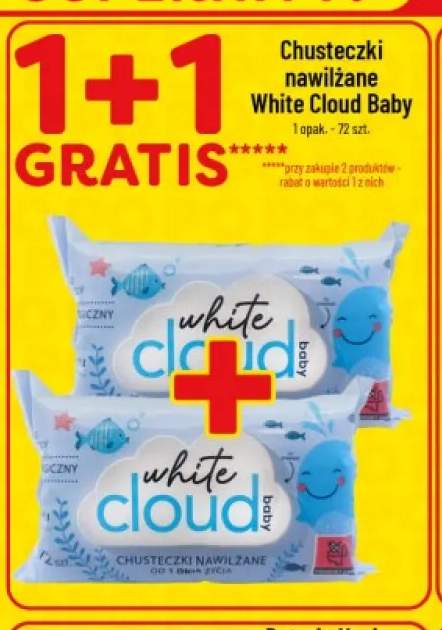 Chusteczki nawilżane White Cloud Baby