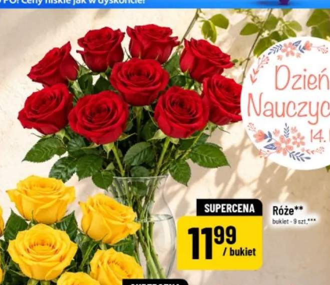 Róże bukiet 9 szt.