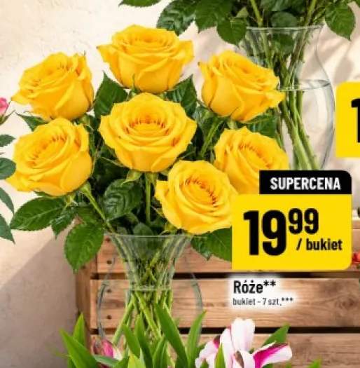Róże bukiet 7 szt.