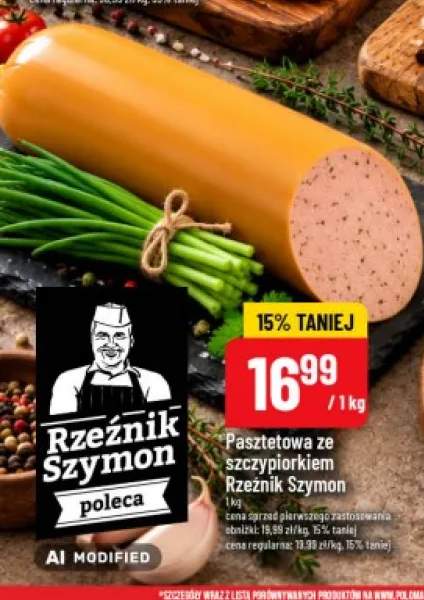 Pasztetowa ze szczypiorkiem Rzeźnik Szymon
