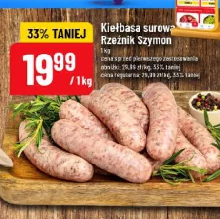 Kiełbasa surowa Rzeźnik Szymon