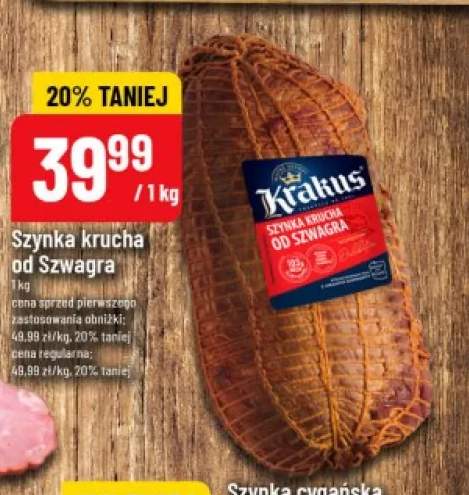 Szynka krucha od Szwagra Krakus