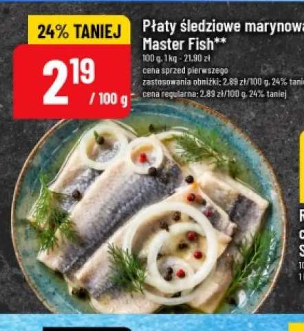 Płaty śledziowe marynowane Master Fish