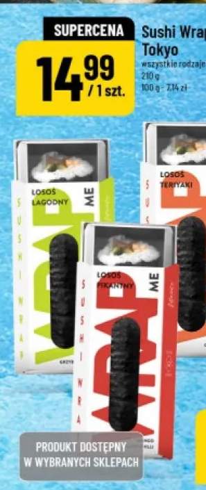 Sushi Wrap Tokyo łosoś pikantny +2 warianty