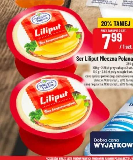 Ser Liliput Mleczna Polana