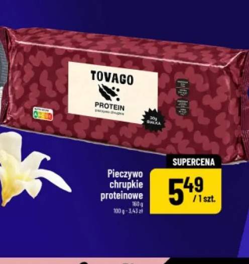 Pieczywo chrupkie proteinowe Tovago