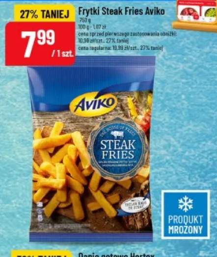 Frytki Steak Fries Aviko