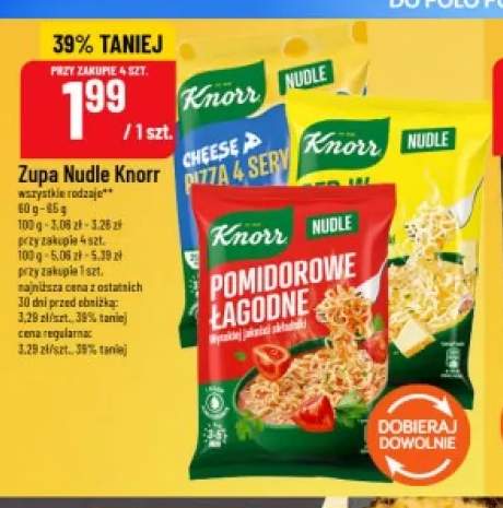 Zupa Nudle Knorr