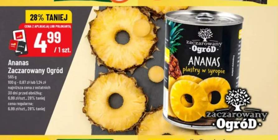 Ananas w puszce Zaczarowany Ogród