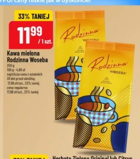 Kawa mielona Rodzinna Woseba