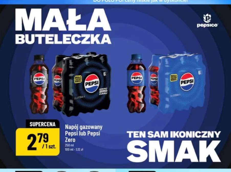 Napój gazowany Pepsi Zero +1 wariant