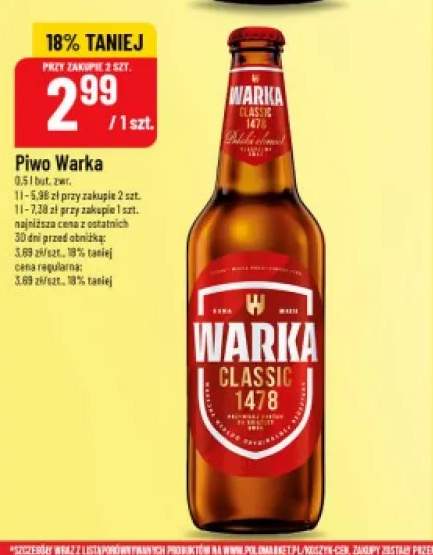 Piwo Warka