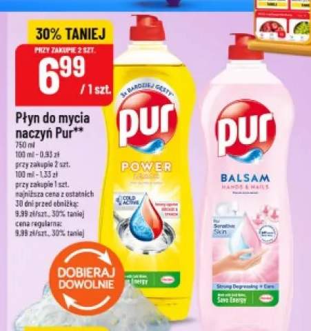 Płyn do mycia naczyń Pur