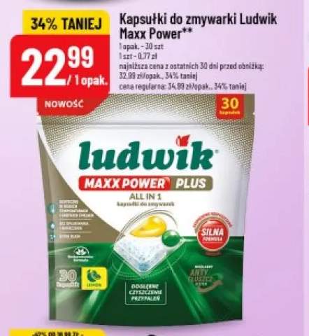 Kapsułki do zmywarki Ludwik Maxx Power