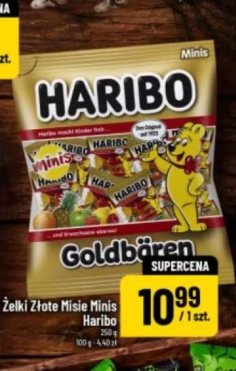 Żelki Złote Misie Minis Haribo