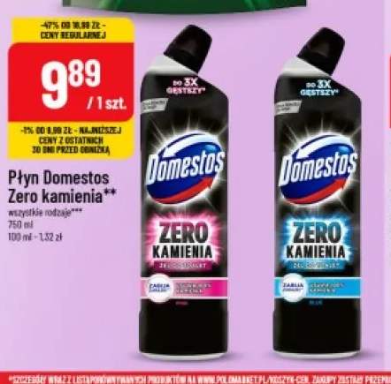 Płyn Domestos Zero kamienia