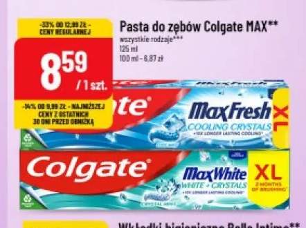 Pasta do zębów Colgate Max Fresh +1 wariant