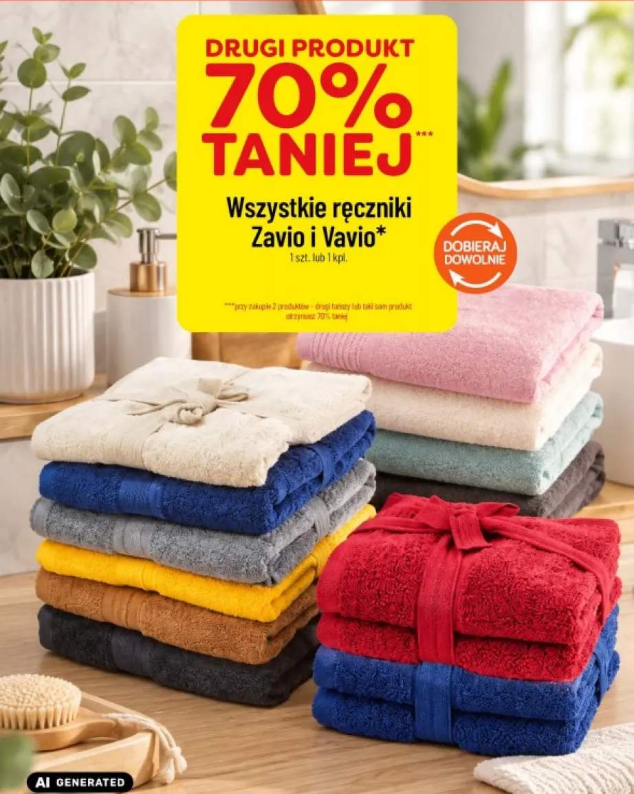 Ręczniki Zavio i Vavio