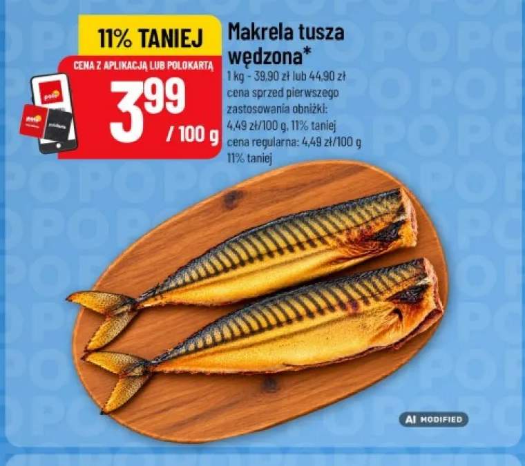Makrela tusza wędzona
