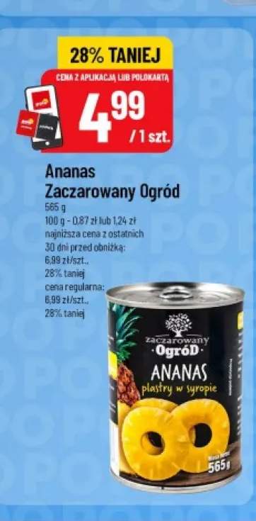 Ananas w puszce Zaczarowany Ogród