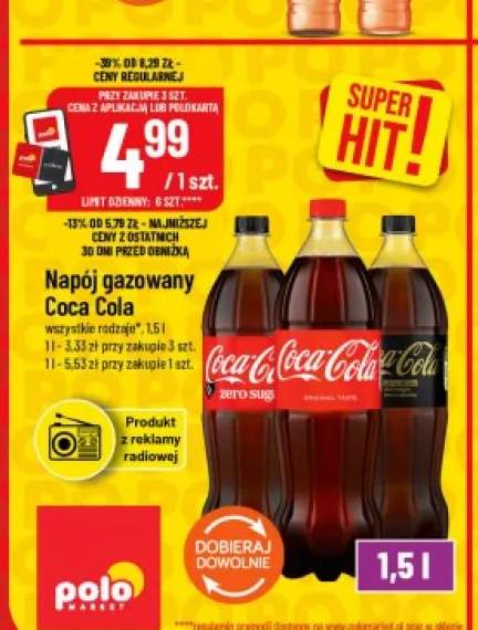 Napój gazowany Coca-Cola