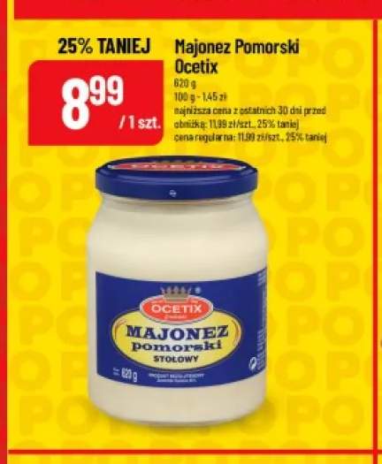 Majonez Pomorski Ocetix