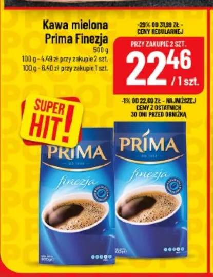 Kawa mielona Prima Finezja