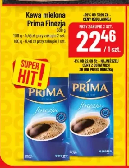 Kawa mielona Prima Finezja