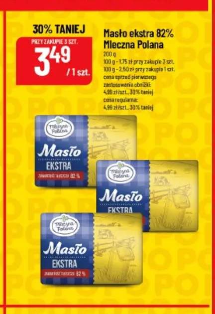 Masło ekstra Mleczna Polana 82%