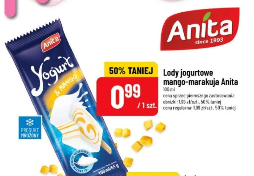 Lody jogurtowe mango-marakuja Anita