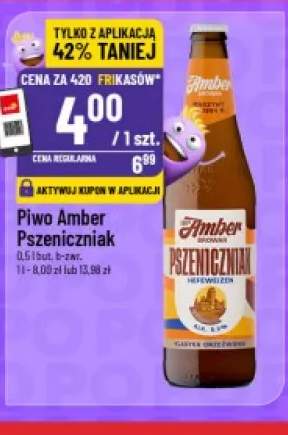 Piwo Amber Pszeniczniak