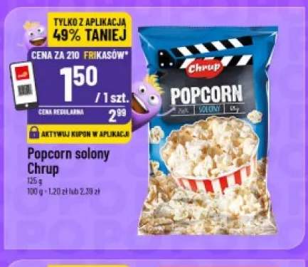 Popcorn solony Chrup