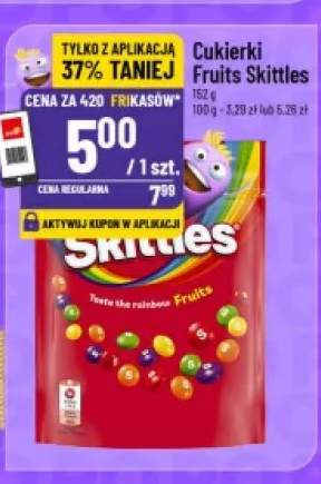 Cukierki Fruits Skittles