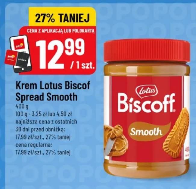 Krem Lotus Biscoff Spread Smooth